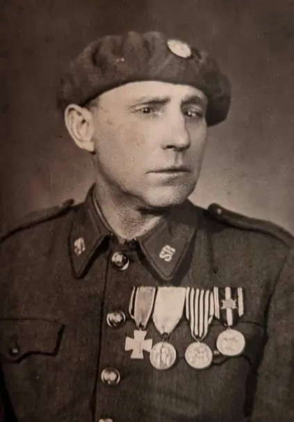 Fotografie vojáka