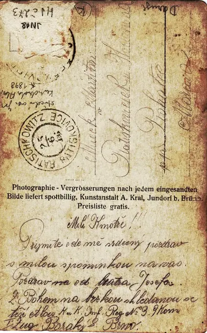 Fotografie vojáka