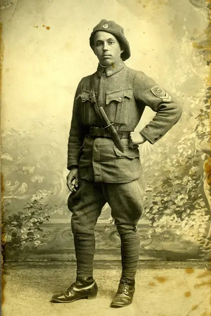 Fotografie vojáka